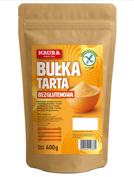 Bułka tarta bezglutenowa 400g