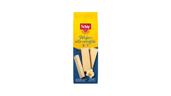 Wafelki waniliowe bezglutenowe 125 g.