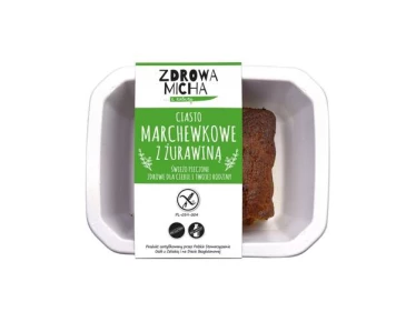 Ciasto marchewkowe z żurawiną bezgl. 140 g. nr 2