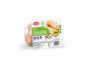 Bułki śniadaniowe bezgl. incola 120 g. nr 2