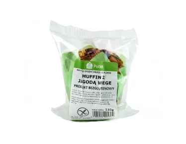 Bezglutenowy Muffin Wege z Jagodą 110g