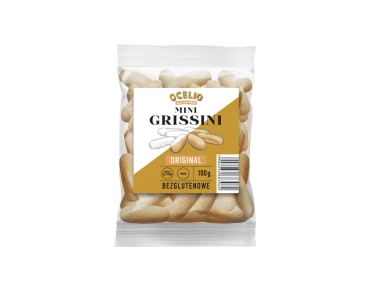 Bezglutenowe mini grissini 100g