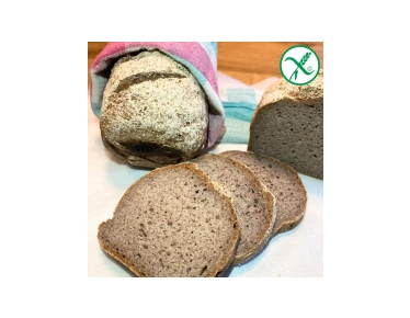 Chleb bezglutenowy domowy czysty 380g