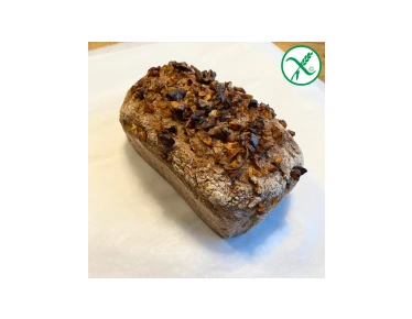 Chleb bezglutenowy domowy z orzechami 380g nr 2