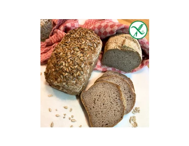 Chleb bezglutenowy domowy ze słonecznikiem 380g