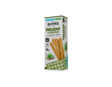 Paluchy chlebowe z nasionami konopii b/c b/g  90g