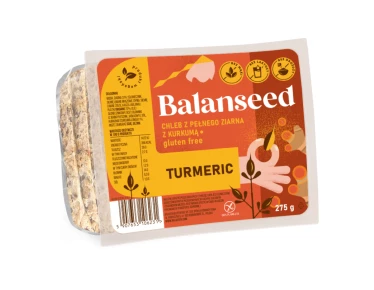 Chleb balanseed z kurkumą b/g  275 g