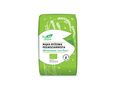 Mąka ryżowa pełnoziarnista b/g 500g